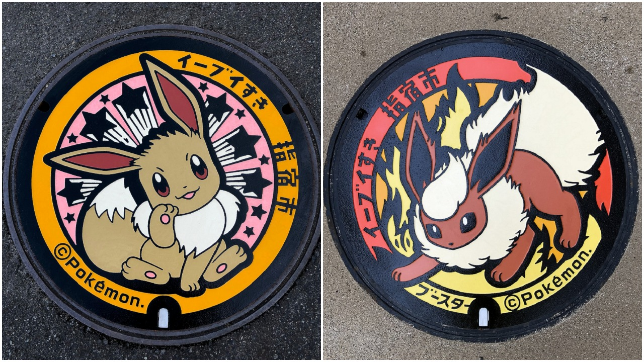 Illustration for article titled Pokémon Manholes Installed Across Japan